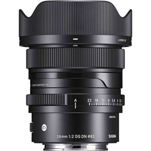 Sigma 24mm f/2 DG DN Contemporary Lens for Sony E Bundle