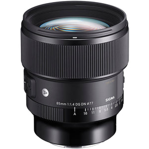 Sigma 85mm f/1.4 DG DN Art Lens for Sony E Bundle