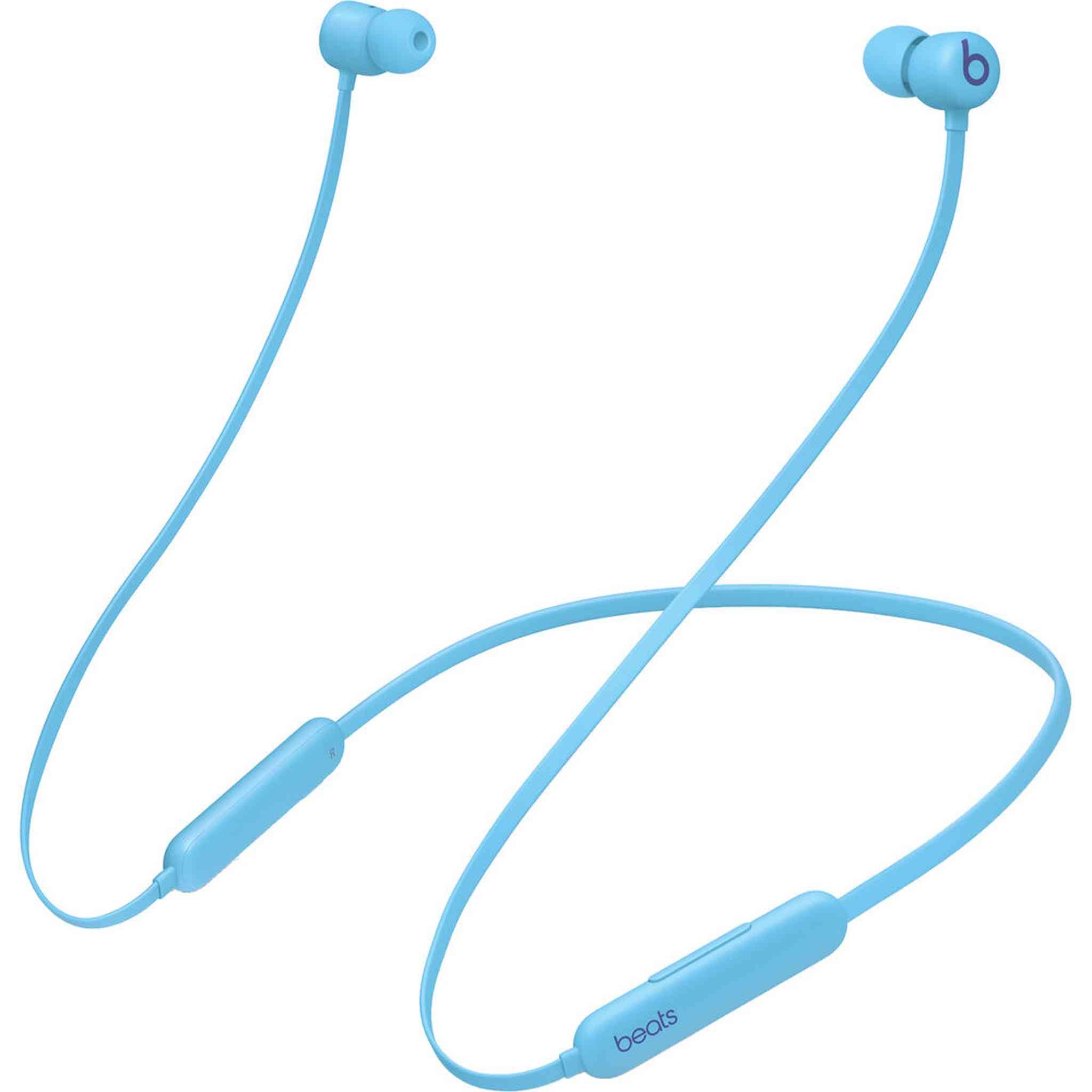 Beats Flex Wireless In-Ear Headphones Blue Bundle + Accessories