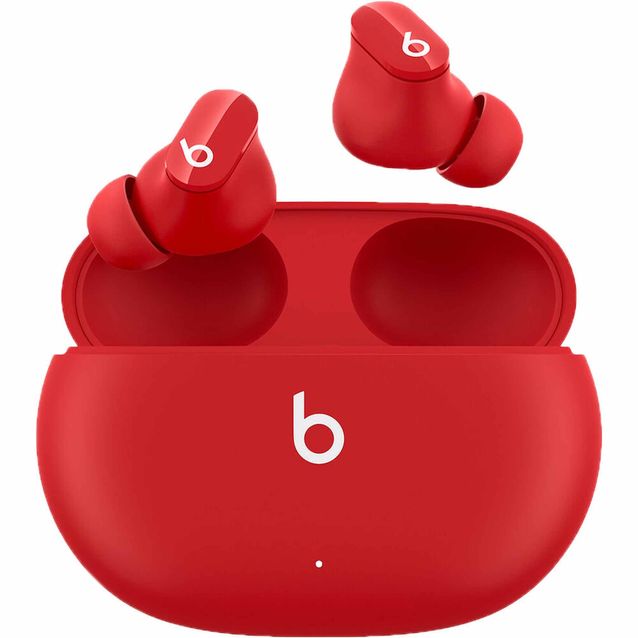 Beats by Dr. Dre Studio Buds Noise Canceling True Wireless In-Ear Headphones Red Bundle with Accessories