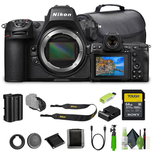 Nikon Z8 Professional Full Frame Mirrorless 8K Video & Stills Hybrid FX Camera Bundle Nikon