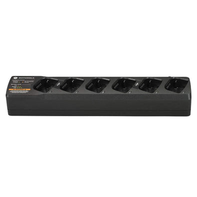 Motorola PMLN6384A RM Series Six-Unit Charging Station Black