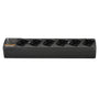 Motorola PMLN6384A RM Series Six-Unit Charging Station Black