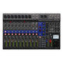 Zoom LiveTrak L-12 Digital Mixer & Multitrack Recorder, for Music, Podcasting, and More, 12-Input/ 14-Channel SD Recorder, 14-in/4-out USB Audio Interface, 5 Powered Headphone Outputs