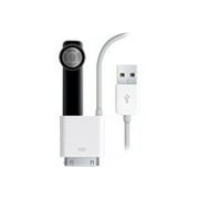 Apple Travel Cable for iPhone and Bluetooth Headset iPhone and Headset Not Included MA820G/A