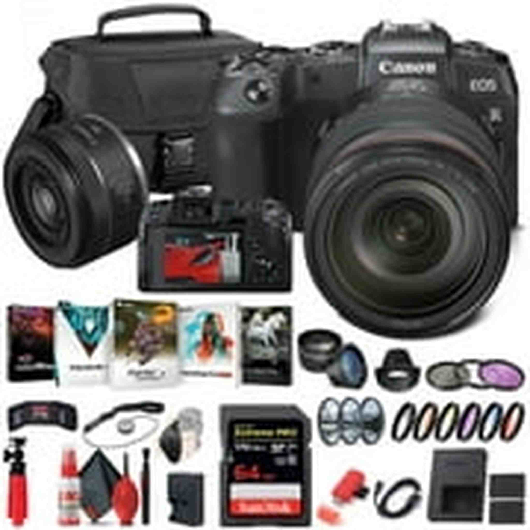 Canon EOS RP Mirrorless Digital Camera with 24-105mm Lens 3380C012 Advanced Bundle Canon