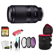 Tamron 70-180mm Lens for Sony E - Kit with 64GB Memory Card + More