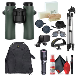 Swarovski 8x32 NL Pure Binoculars Swarovski Green with Advanced Accessory Kit Swarovski