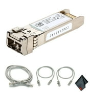 Cisco SFP-10G-LRM 10 Gigabit Interface Converter with Extra Cat5 Cables 1-Pack Bundle