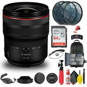 Canon RF 14-35mm f/4L IS USM Lens (4857C002) + Filter + BackPack + 64GB + More