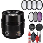 Panasonic Leica DG Nocticron 42.5mm f1.2 Lens Bundle with 67mm Filter Kits