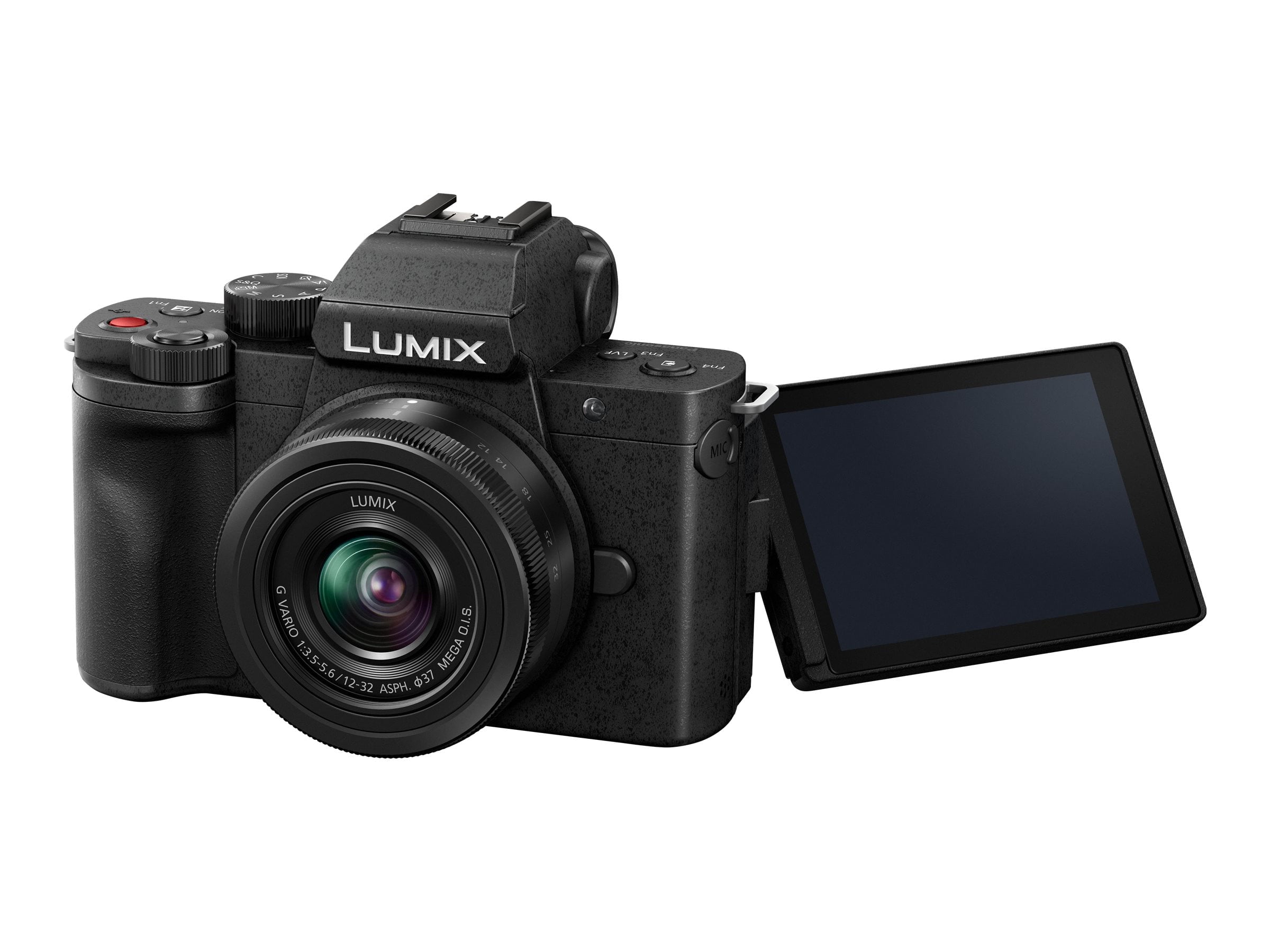 Panasonic LUMIX G100 4k Mirrorless Camera for Photo and Video w/12-32mm Lens, 5-Axis Hybrid I.S, DC-G100KK Black