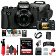Canon PowerShot G1 X Mark III Digital Camera 2208C001 + 64GB Card + More