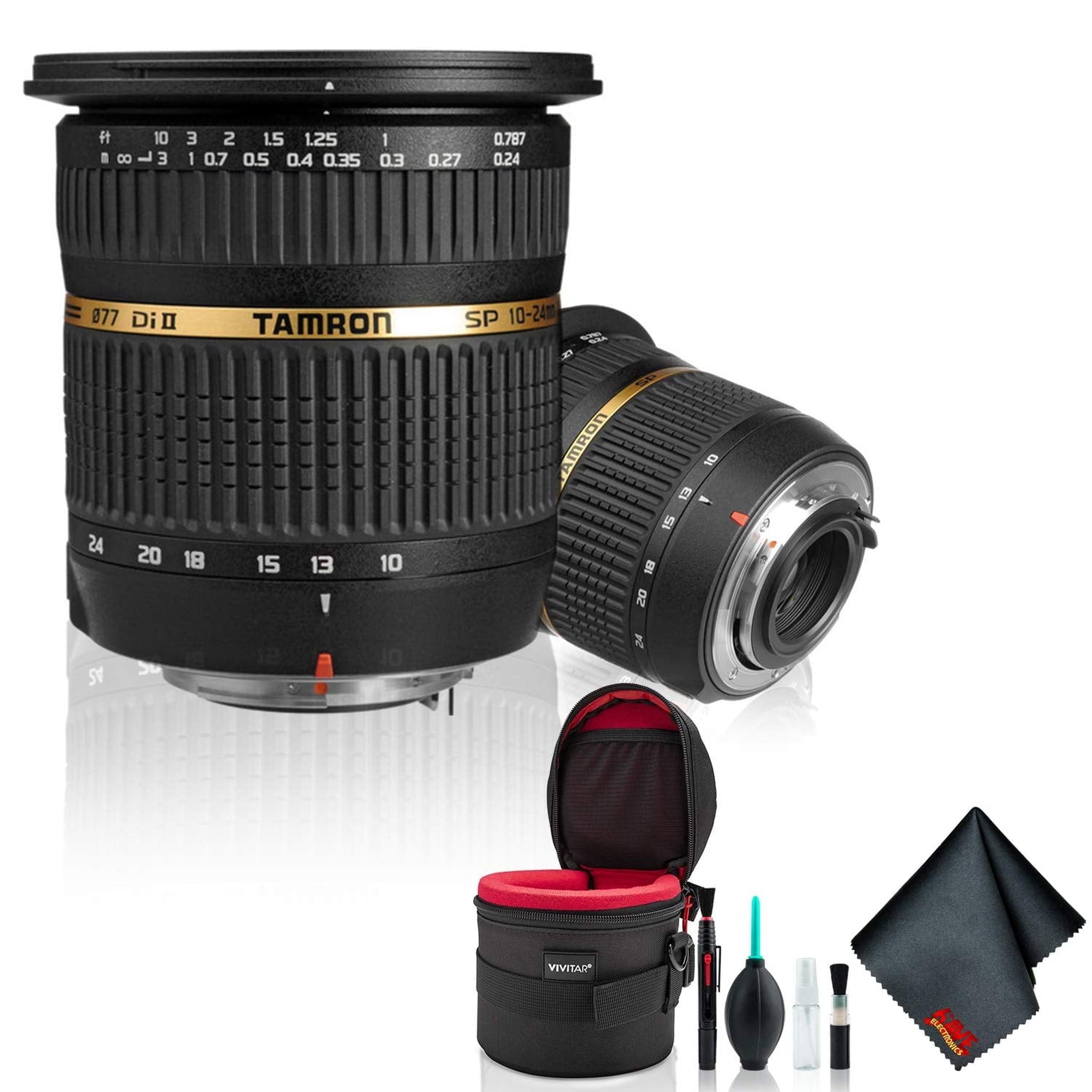 Tamron SP AF 10-24mm f / 3.5-4.5 DI II Zoom Lens for Pentax DSLR Cameras - Deluxe Bundle