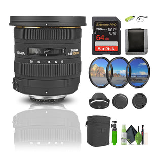Sigma 10-20mm f/3.5 EX DC HSM ELD SLD Aspherical Super Wide Angle Lens for Nikon Digital SLR Cameras Sigma