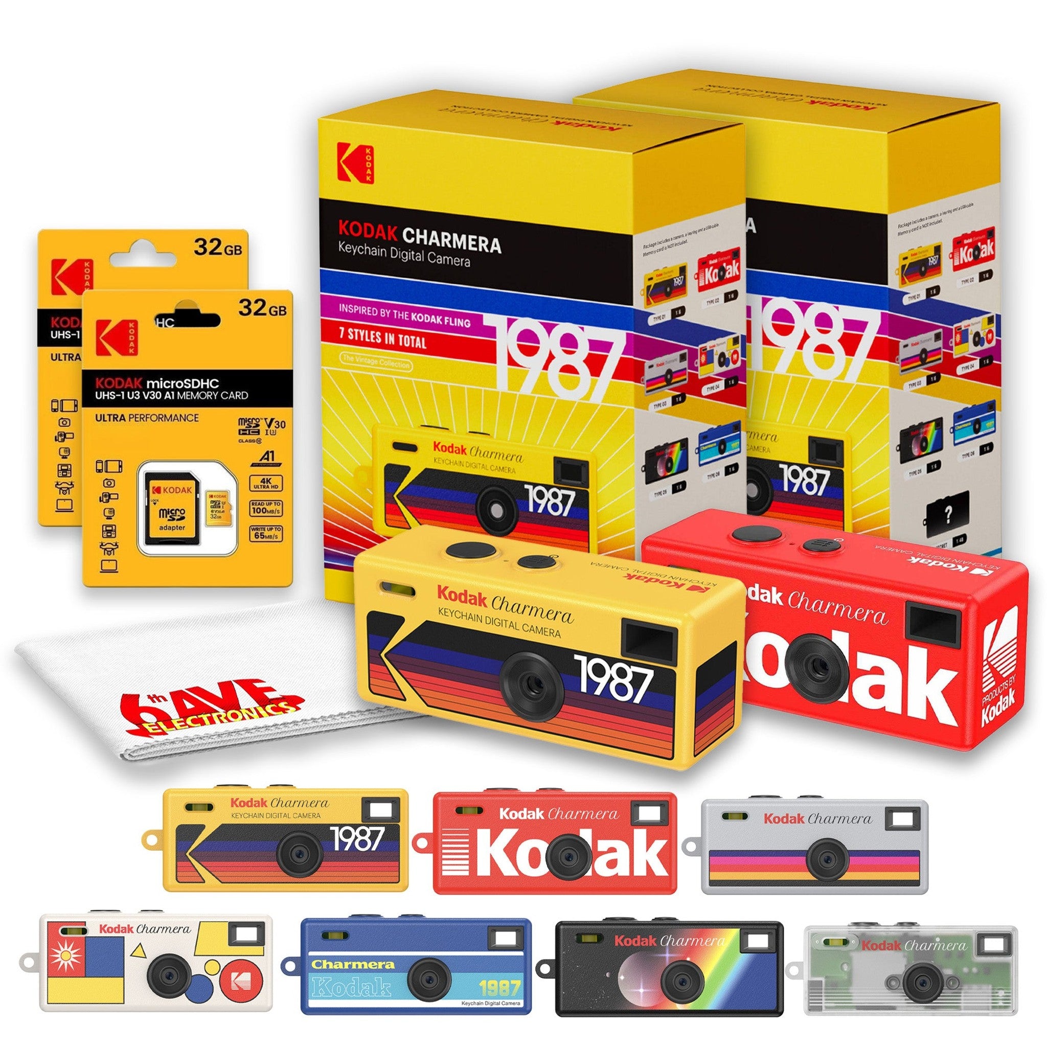 Kodak Charmera Keychain Digital Camera, Selfies & Everyday Memories + More