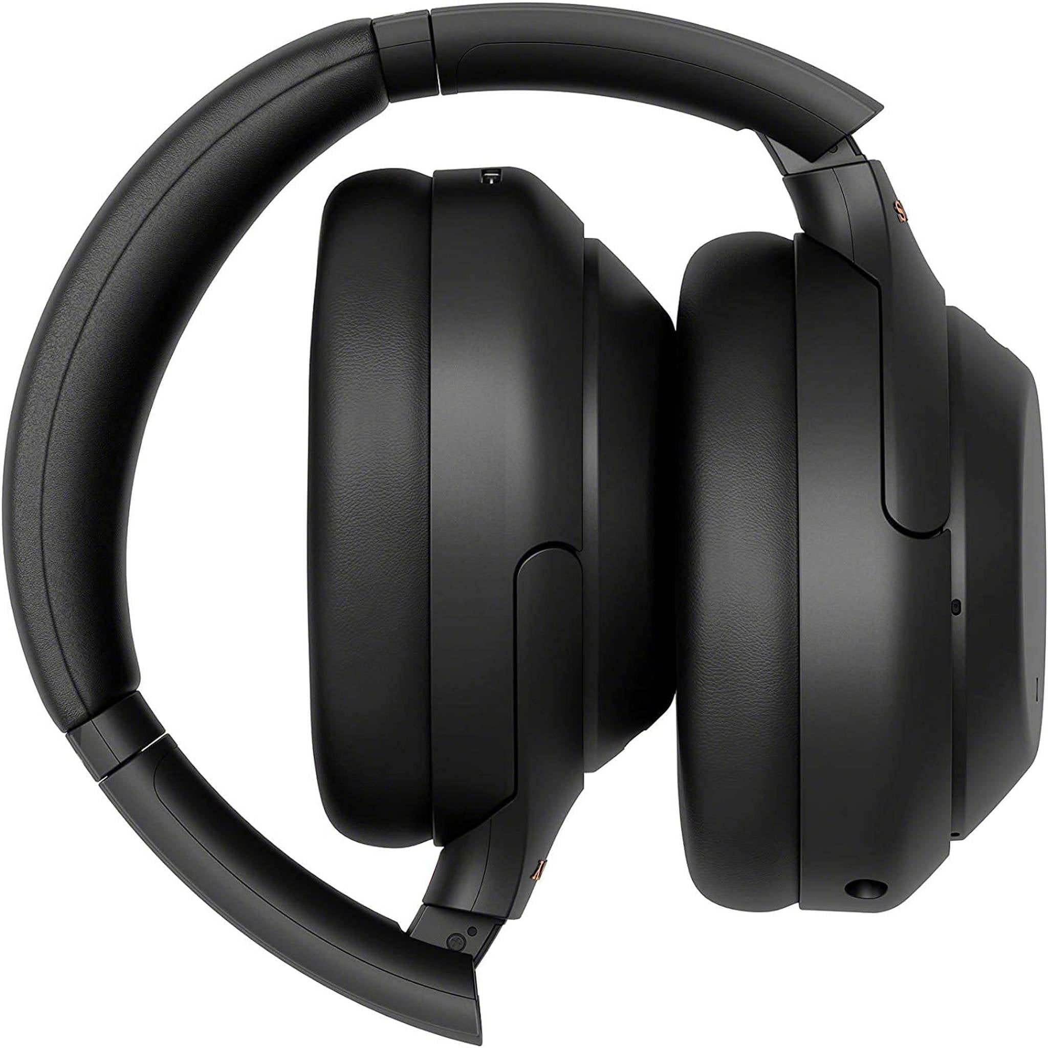 Sony WH-1000XM4 Wireless Industry Leading Noise Canceling Overhead Headphones with Mic for Phone-Call and Alexa Voice Control, Black