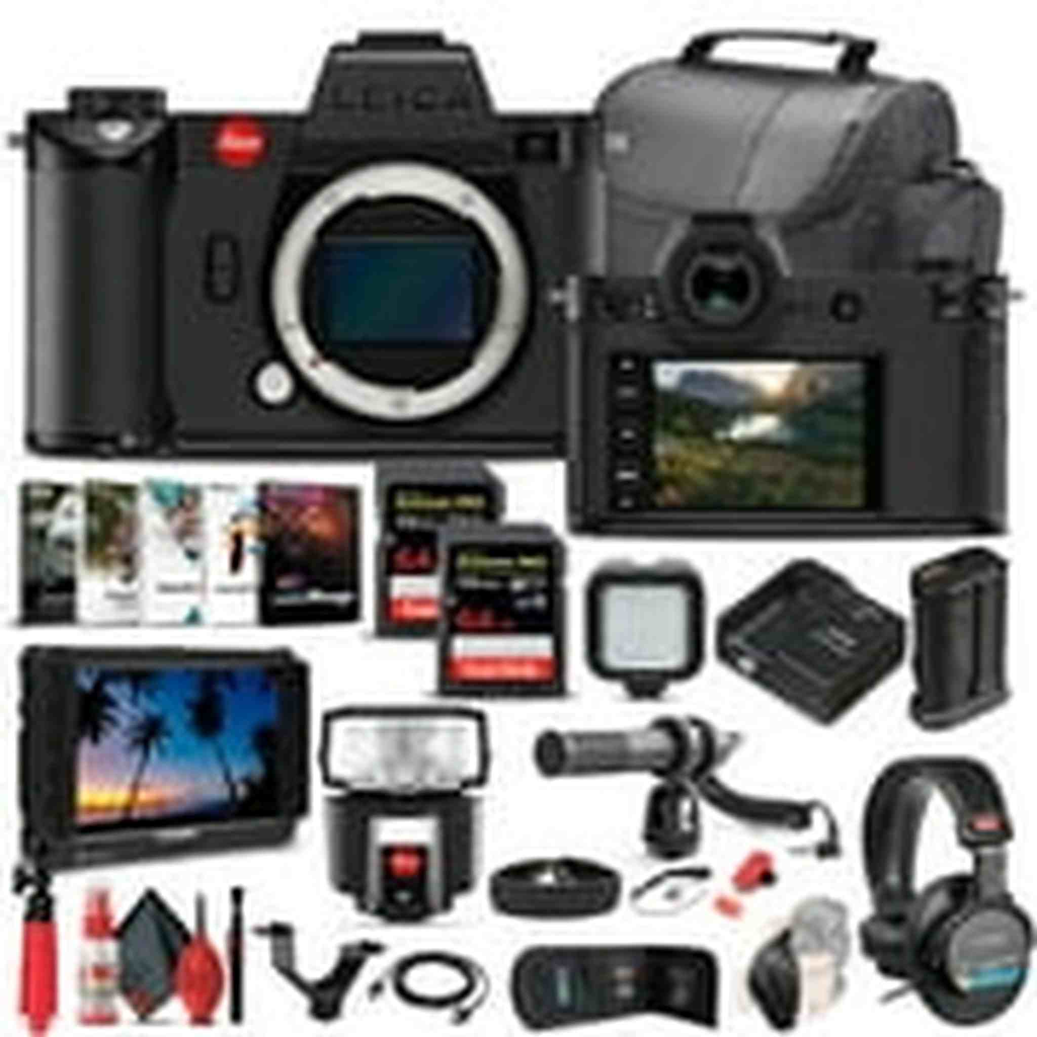 Leica SL2-S Mirrorless Digital Camera Body 10880 Extreme Video Bundle Leica