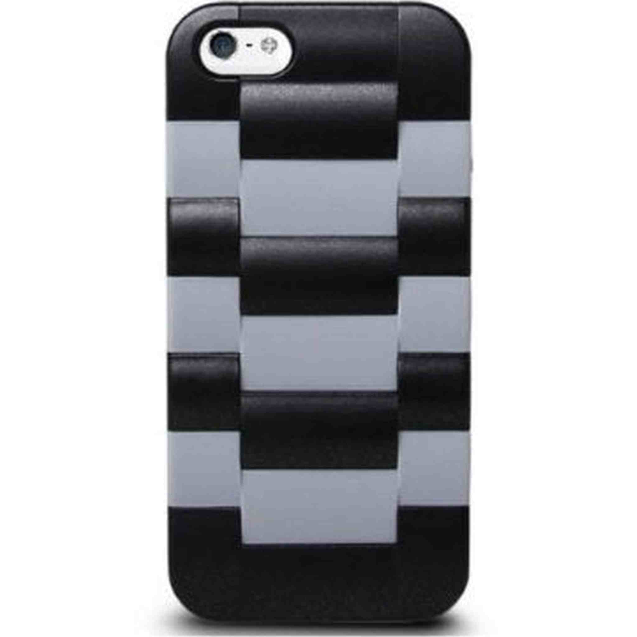 The Joy Factory Daytona V - Watchband Textured Case for iPhone5/5S, CSD124 Gray
