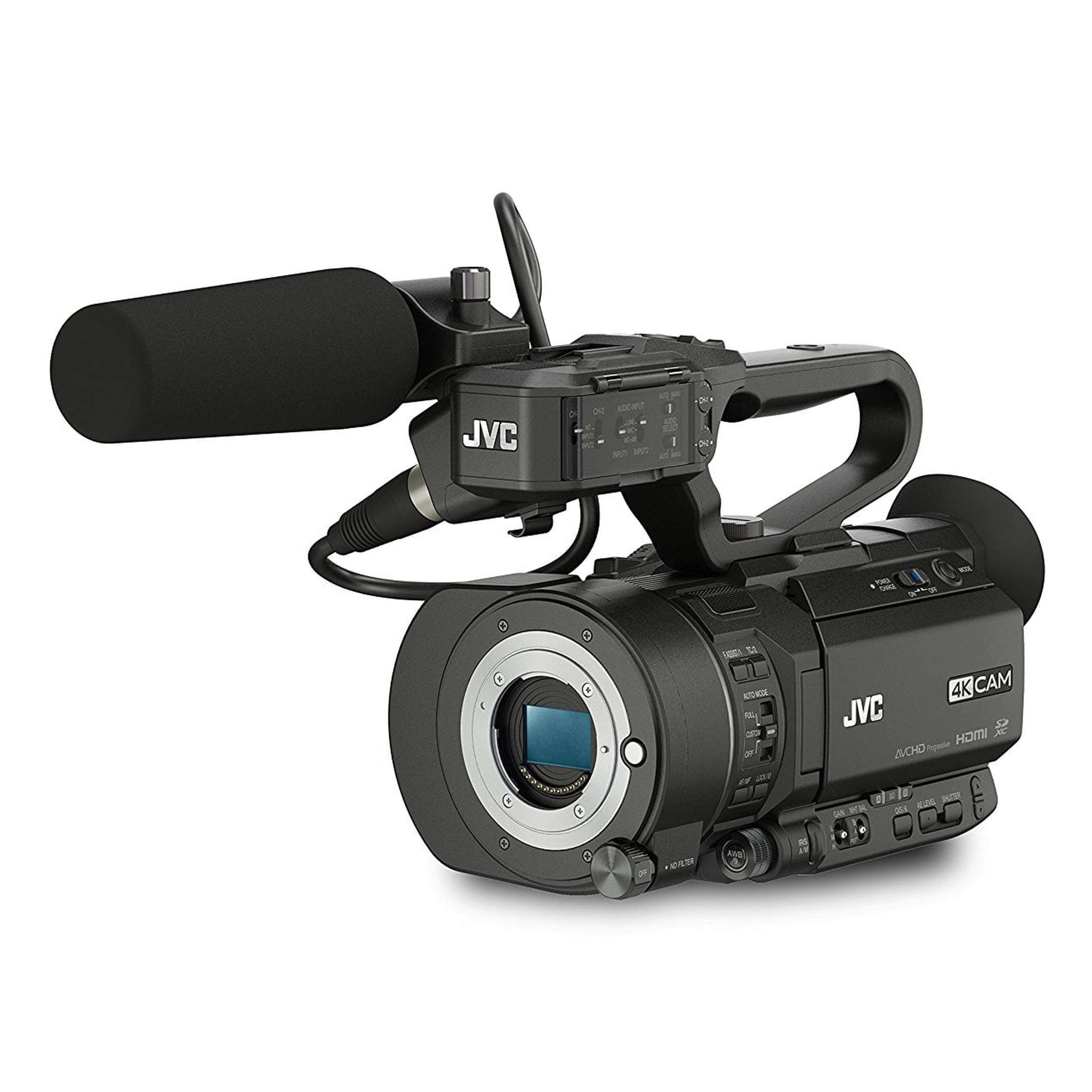 JVC GY-LS300 Ultra 4K HD 4KCAM Super 35 Pro Camcorder International Model JVC