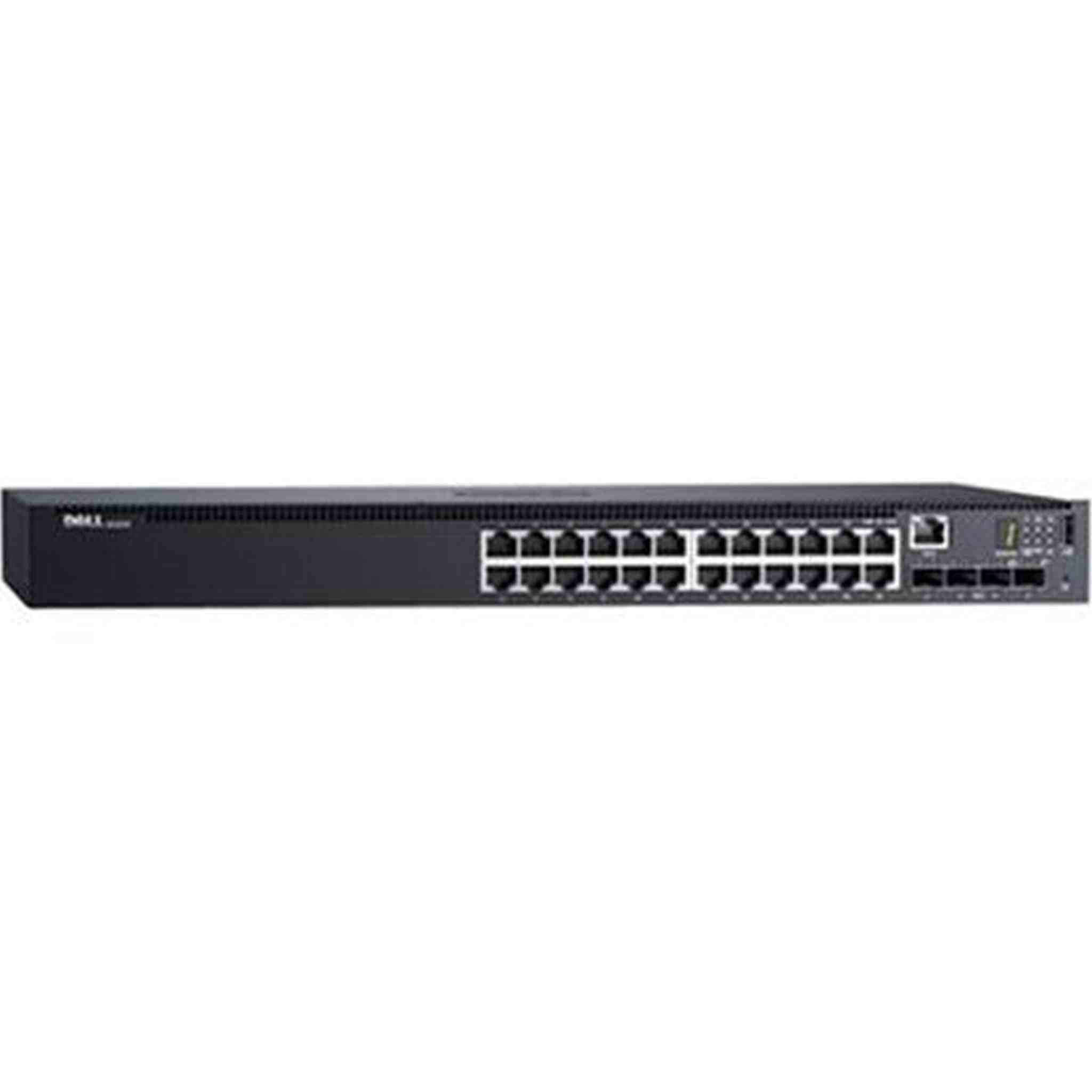 Dell Networking N1524 - Switch - 24 Ports - Managed - Rack-Mountable - Black