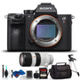 Sony Alpha a7R III Mirrorless Digital Camera with 70-200mm Lens - Deluxe Kit