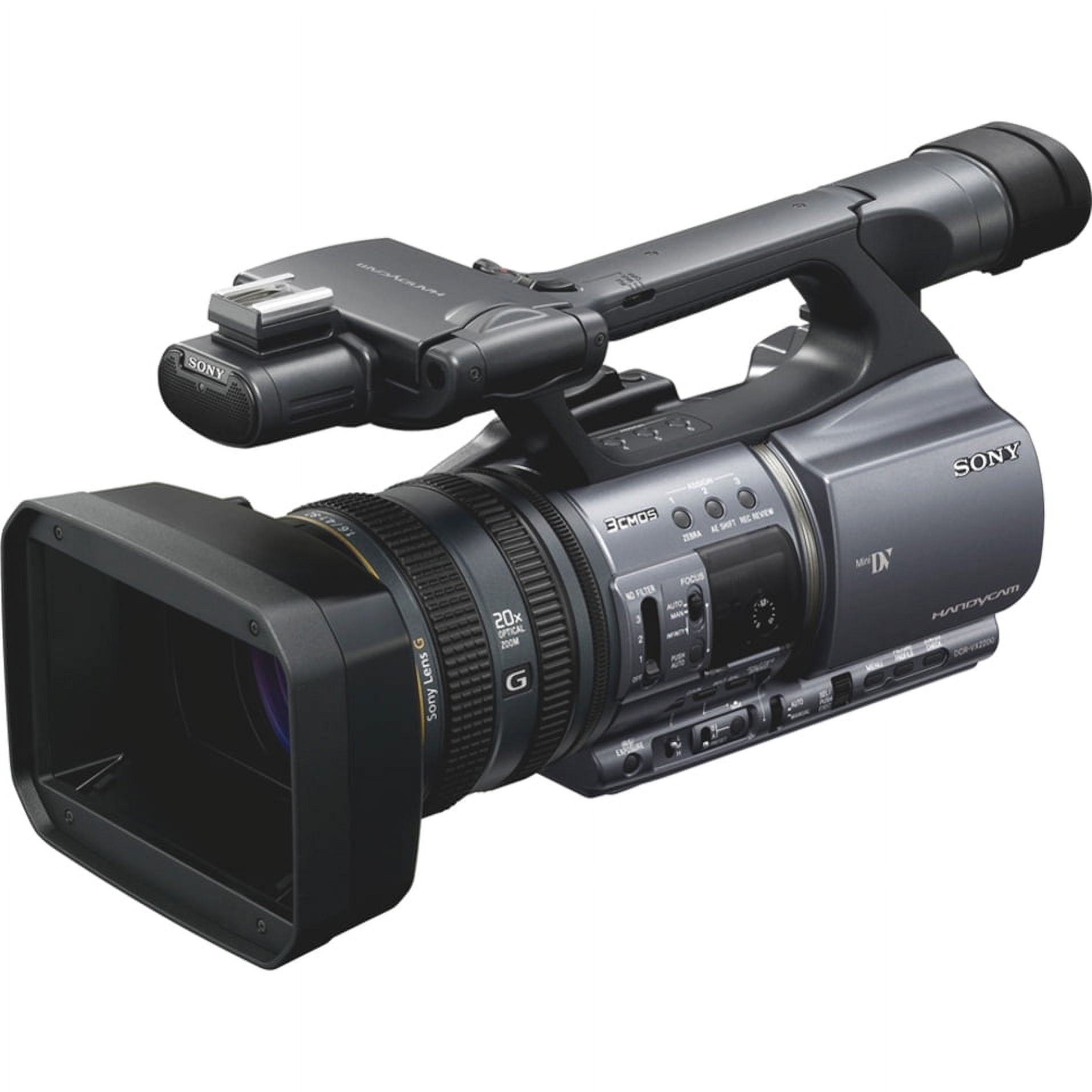 Sony Handycam DCR-VX2200E Camcorder Black PAL