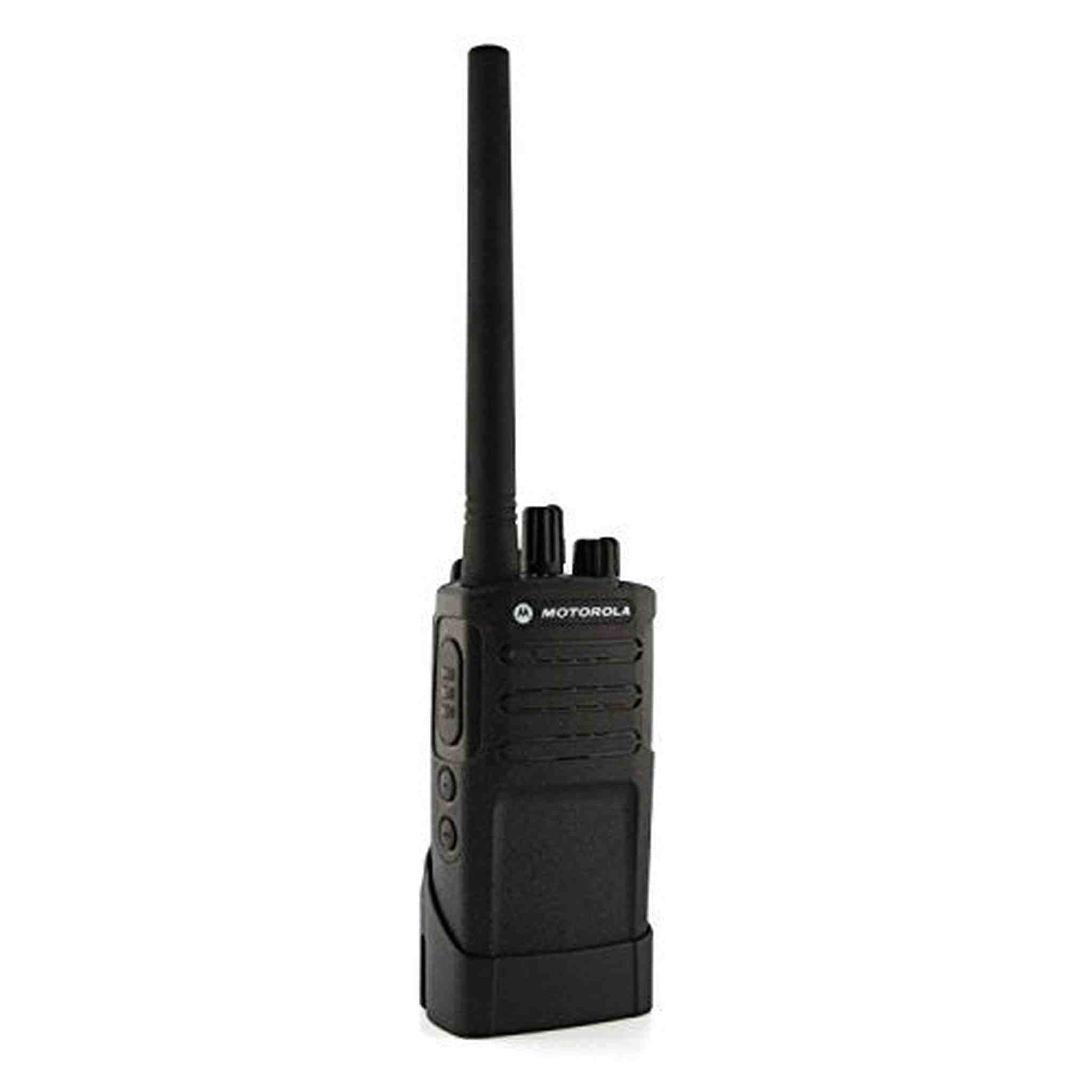 Motorola RMV2080 On-Site 8 Channel VHF Rugged Two-Way Business Radio with NOAA Black Two Count Motorola