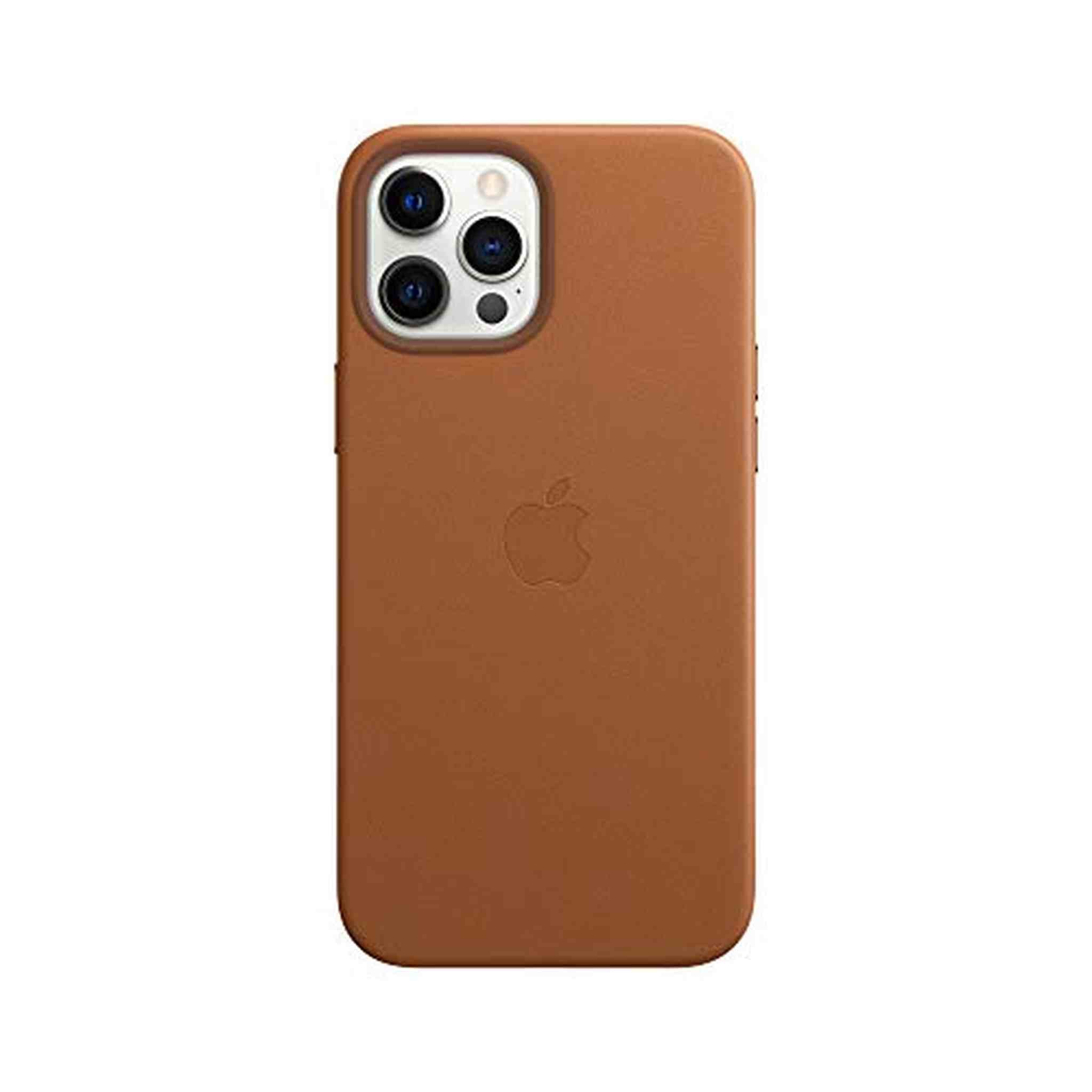 Apple iPhone 12 Pro Max Leather Case with MagSafe - Saddle Brown Apple