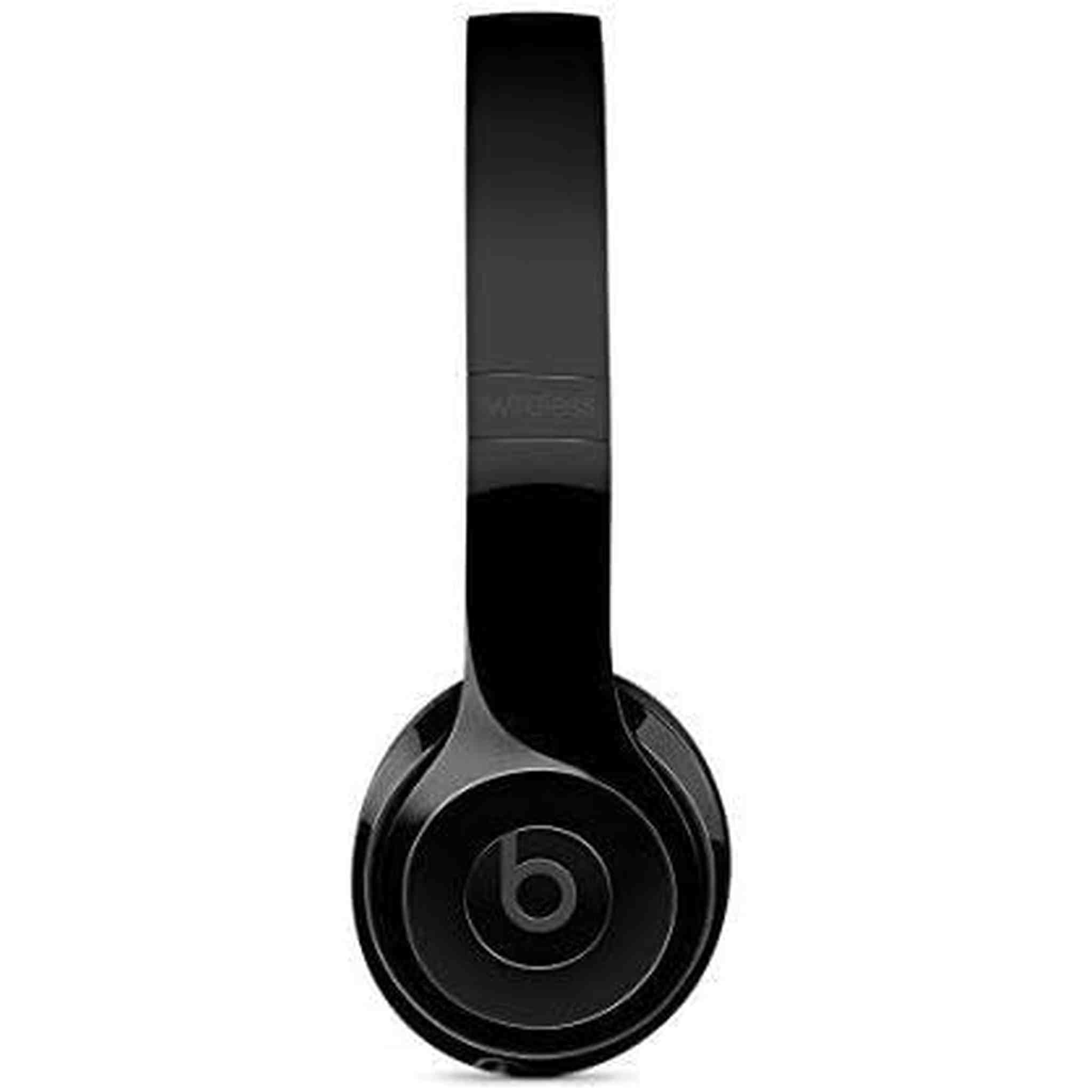 Beats by Dre - Beats Solo3 Wireless On-Ear Headphones - Gloss Black Base Bundle