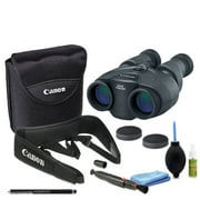 Canon 10x30 is II Image Stabilized Binocular Starters Bundle