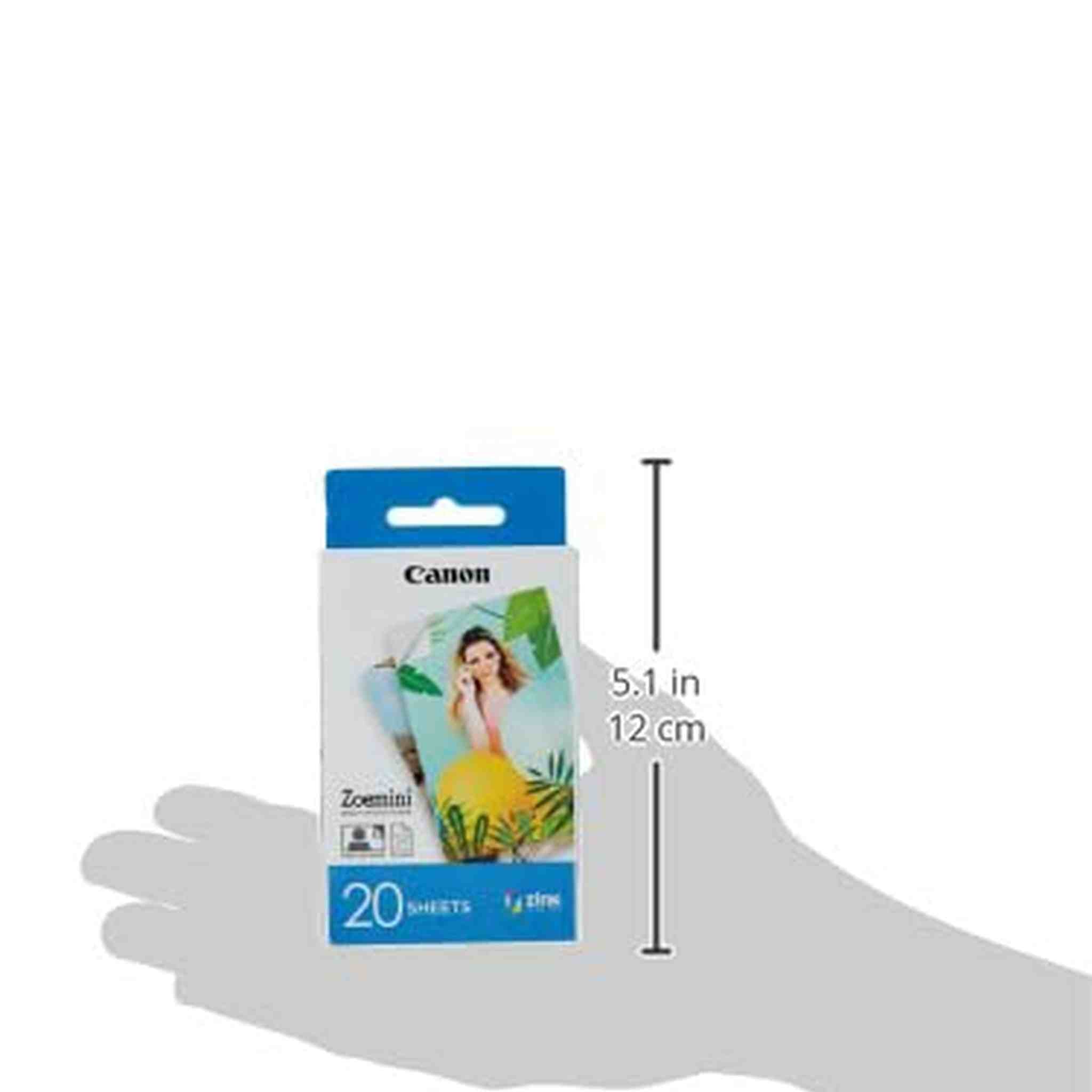 Canon IVY ZINK 2" x 3" Photo Sticker Paper 20 sheets Pack