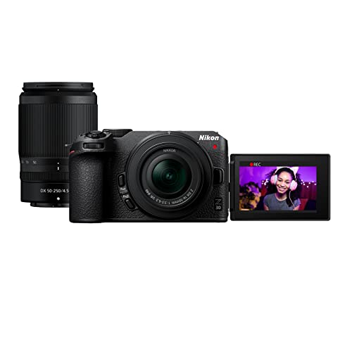 Nikon Z 30 w/NIKKOR Z DX 16-50mm f/3.5-6.3 VR & NIKKOR Z DX 50-250mm f/4.5-6.3 VR Kit - Used