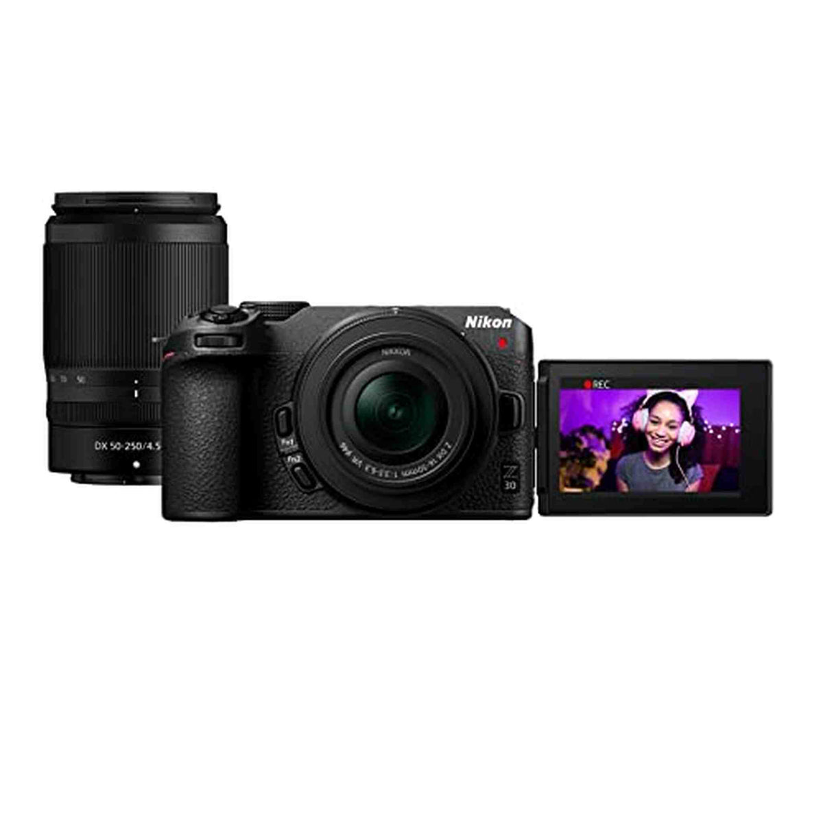 Nikon Z 30 w/NIKKOR Z DX 16-50mm f/3.5-6.3 VR & NIKKOR Z DX 50-250mm f/4.5-6.3 VR Kit - Reconditioned