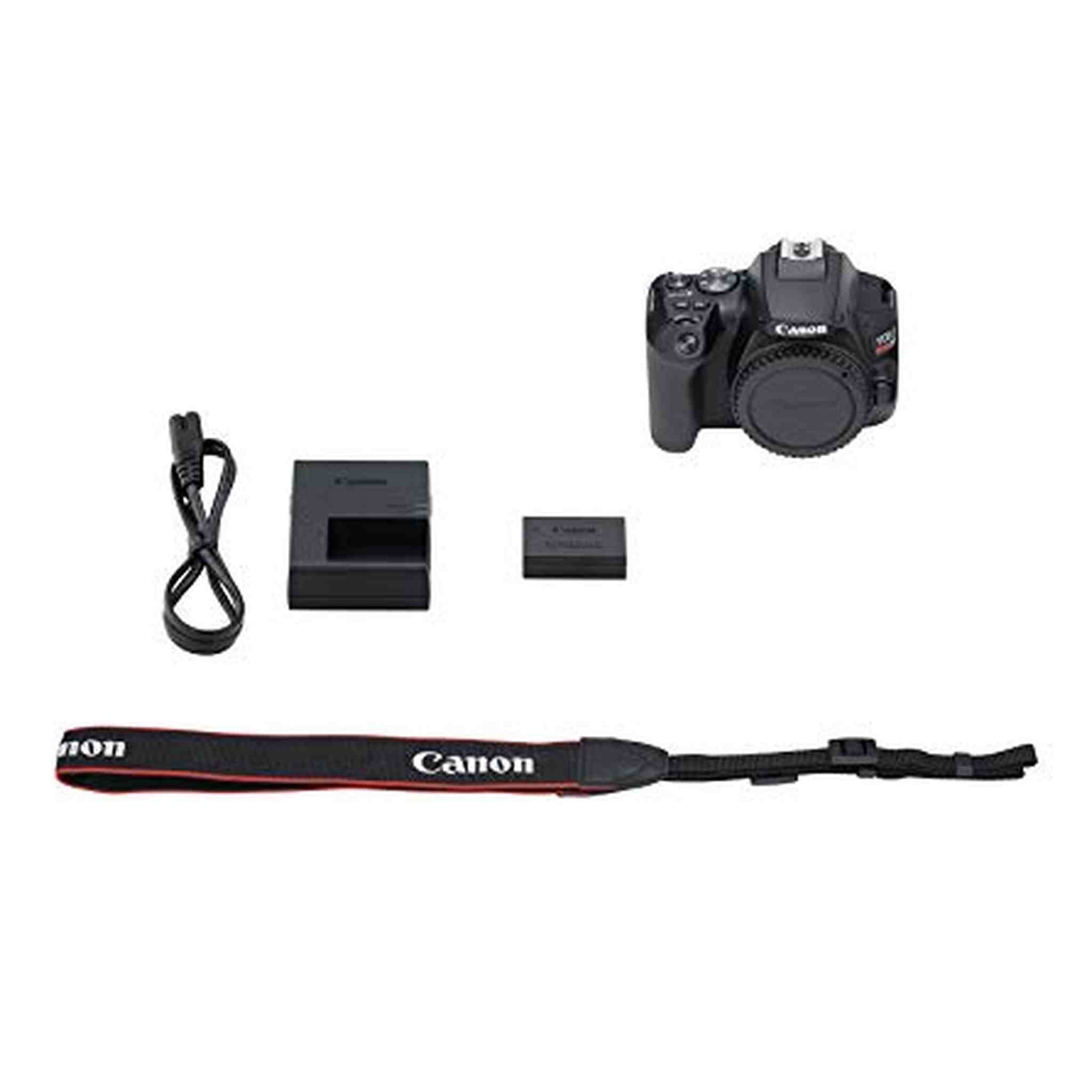 Canon EOS Rebel SL3 DSLR Digital Camera (Black) Body Only (Kit Box)