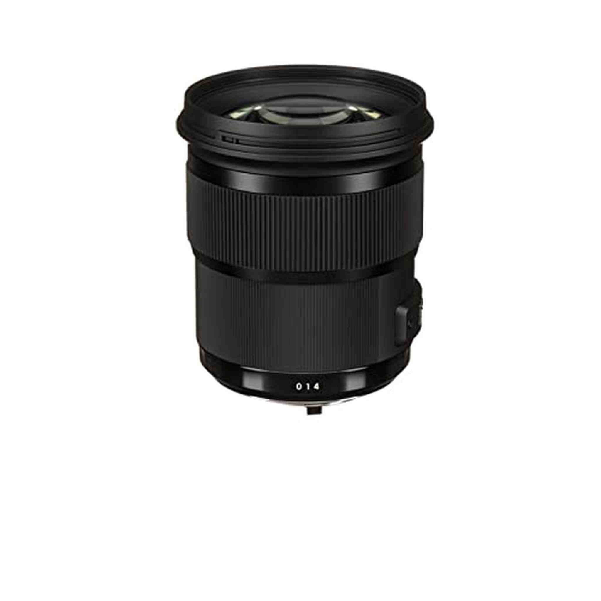 Sigma 50mm f/1.4 DG HSM Art Lens for Nikon F with 128GB Memory Card and Filter Kit International Model SIGMA