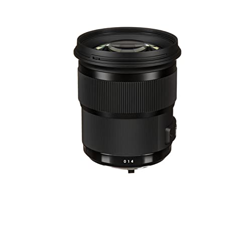 Sigma 50mm f/1.4 DG HSM Art Lens for Nikon F with 128GB Memory Card and Filter Kit International Model