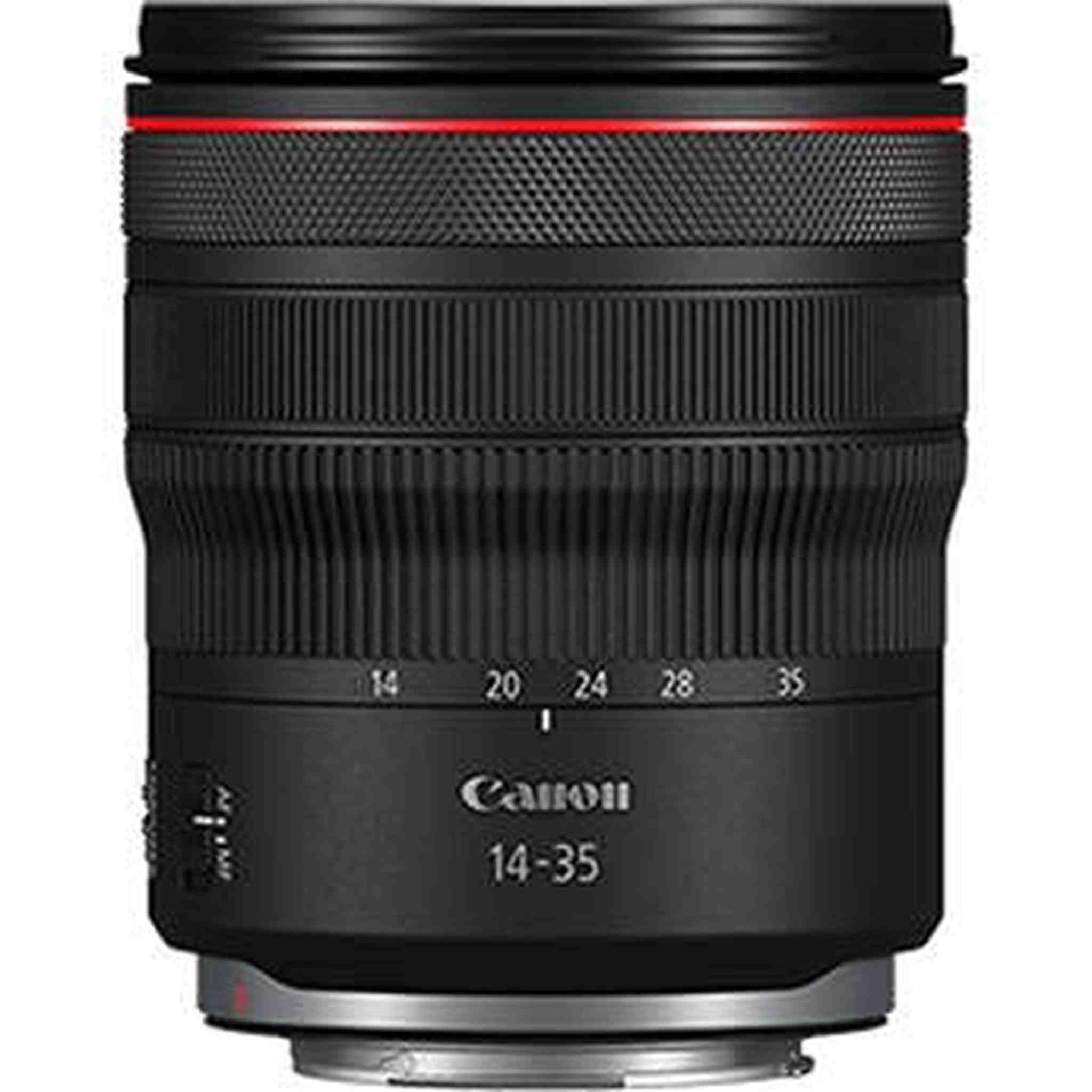 Canon RF14-35mm F4 L is USM Lens, Wide-Angle Zoom Lens, Compatible with EOS R Series Mirrorless Cameras, Black