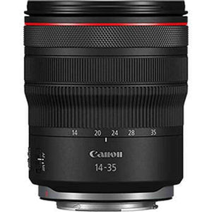 Canon RF14-35mm F4 L is USM Lens, Wide-Angle Zoom Lens, Compatible with EOS R Series Mirrorless Cameras, Black