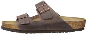 Birkenstock Arizona Habana Leather Sandal 45 R US Women's 14-14.5