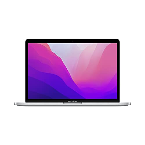 2022 Apple MacBook Pro Laptop with M2 chip: 13-inch Retina Display, 8GB RAM, 256GB SSD Storage, Touch Bar, Backlit Keyboard, Silver