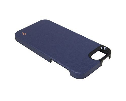 The Joy Factory Royce Premium Synthetic Leather Hardshell Case for iPhone5/5S, CSD115 (Navy)