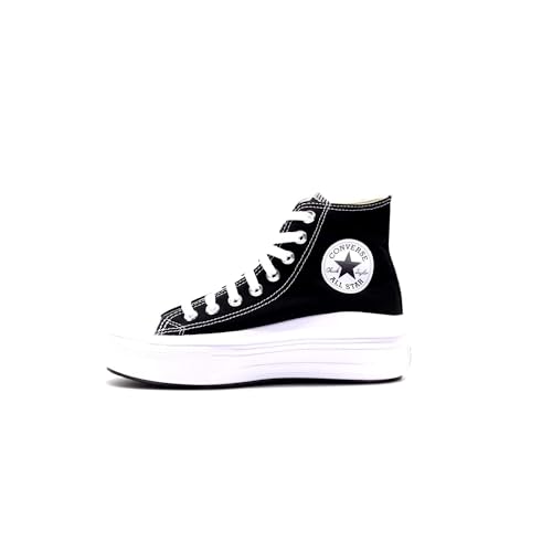 Converse Women's Medium Shaft Track Shoe, Black Natural Ivory White, 7.5