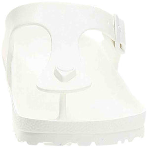 BIRKENSTOCK Unisex Gizeh Essentials EVA Sandals, White, 39 R EU, 8-8.5 Women/6-6.5 Men M US