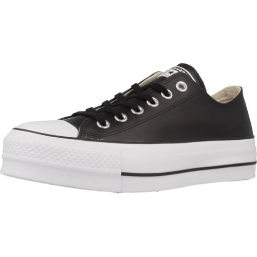 CONVERSE Chuck Taylor All Star Lift Platform LO Women, Sneakers Black Leather
