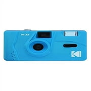 Kodak M35 35mm Film Camera - Focus Free, Reusable, Built in Flash, Easy to Use (Cerulean Blue) - Used