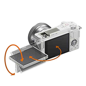 Sony Alpha ZV-E10 - APS-C Interchangeable Lens Mirrorless Vlog Camera - White - Reconditioned Sony