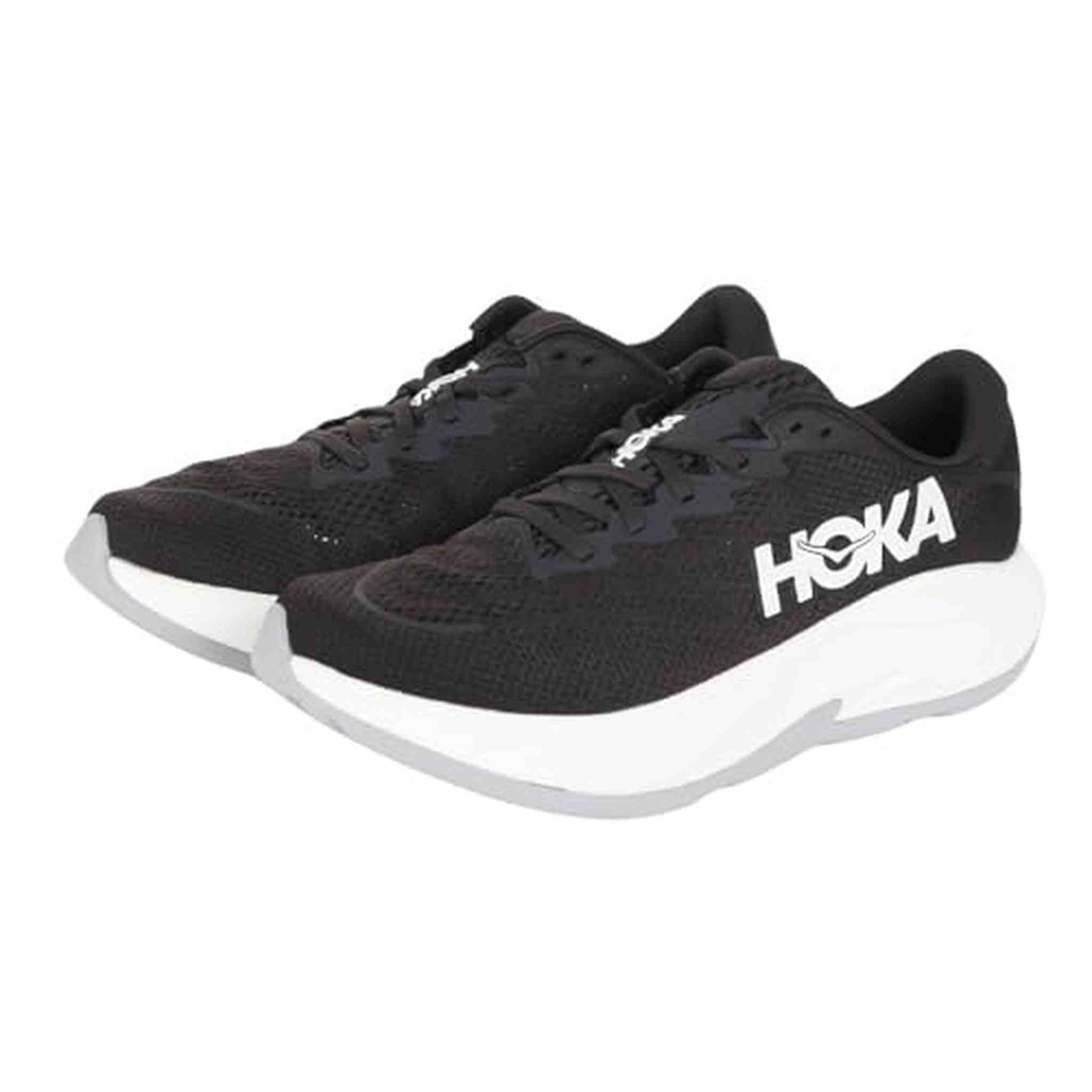 Hoka Men's Rincon 4 Sneaker, Black/White, 10