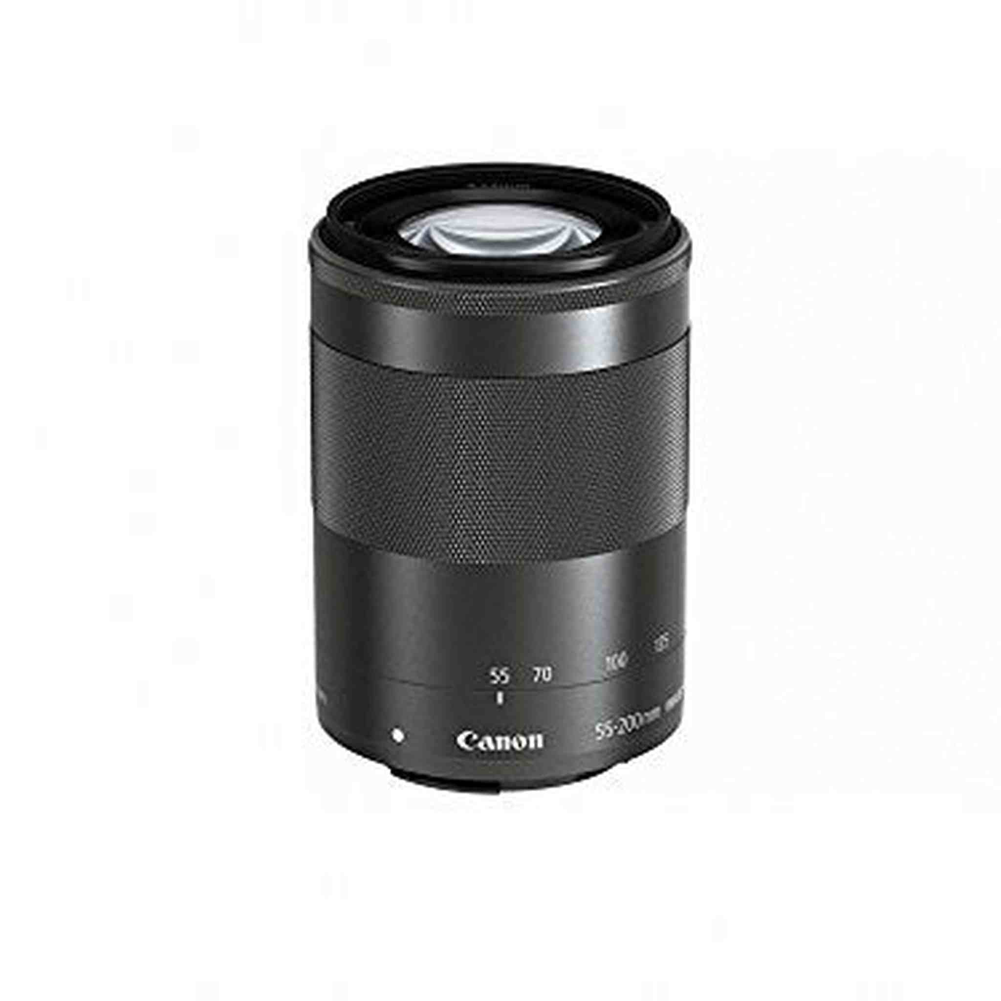 Canon EF-M 55-200mm f/4.5-6.3 Image Stabilization STM Lens (Black) - Used