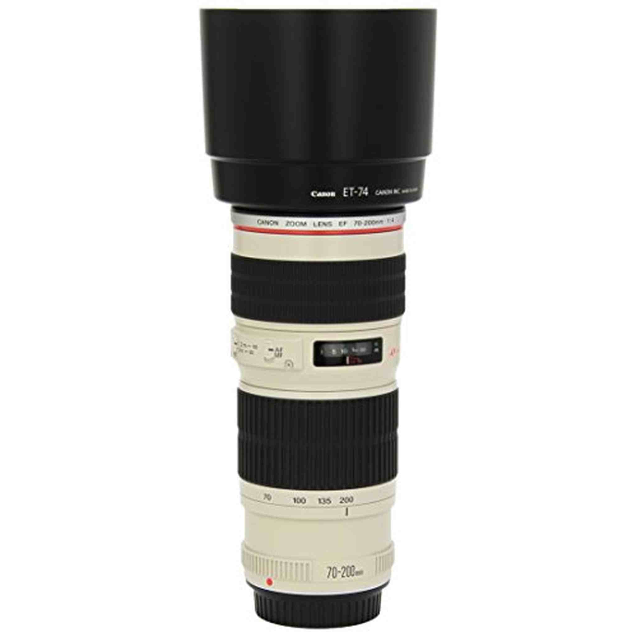 Canon EF 70-200mm f/4L USM Telephoto Zoom Lens for Canon SLR Cameras Renewed - Reconditioned